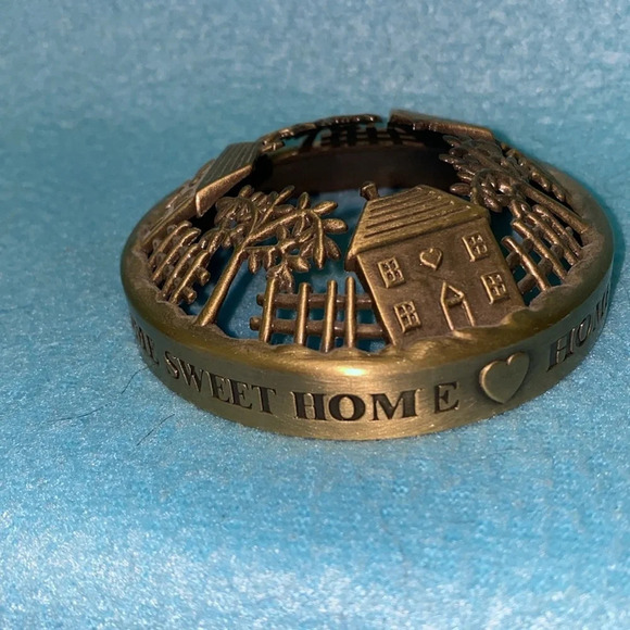 YANKEE home sweet home luminary candle topper - Picture 2 of 5